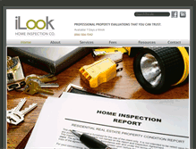 Tablet Screenshot of ilookhomeinspection.com